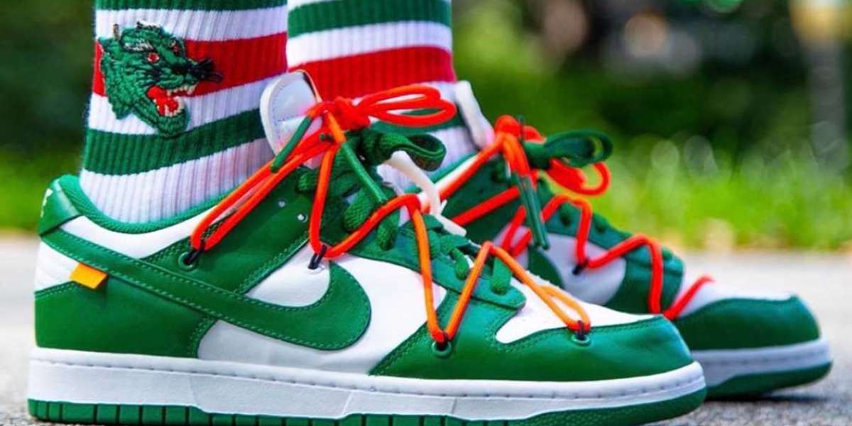Deck Your Soles with Festive Pine: Nike Dunk Reps Low Off-White