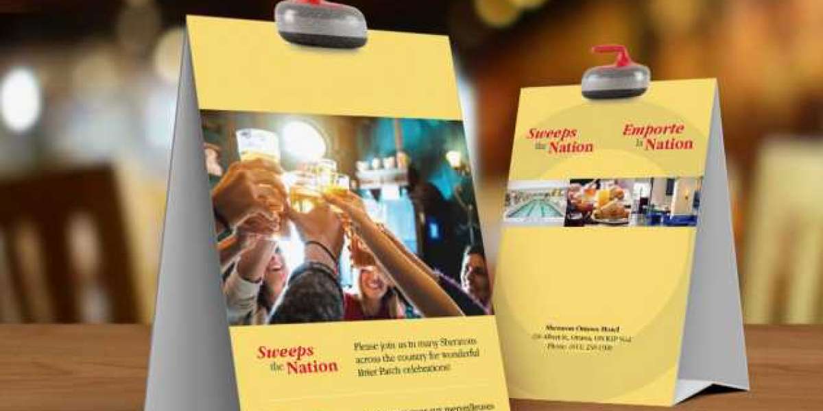 Why Custom Table Tents Are Essential For Effective Marketing